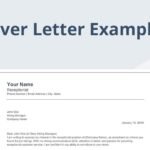 how to write a cover letter