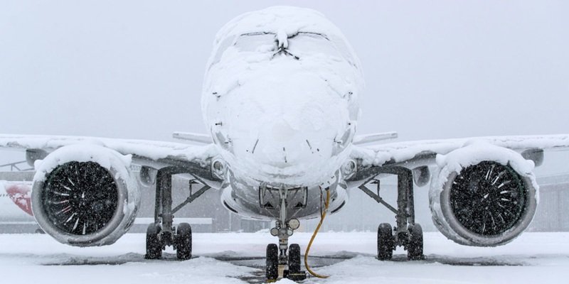 flight delays winter storms